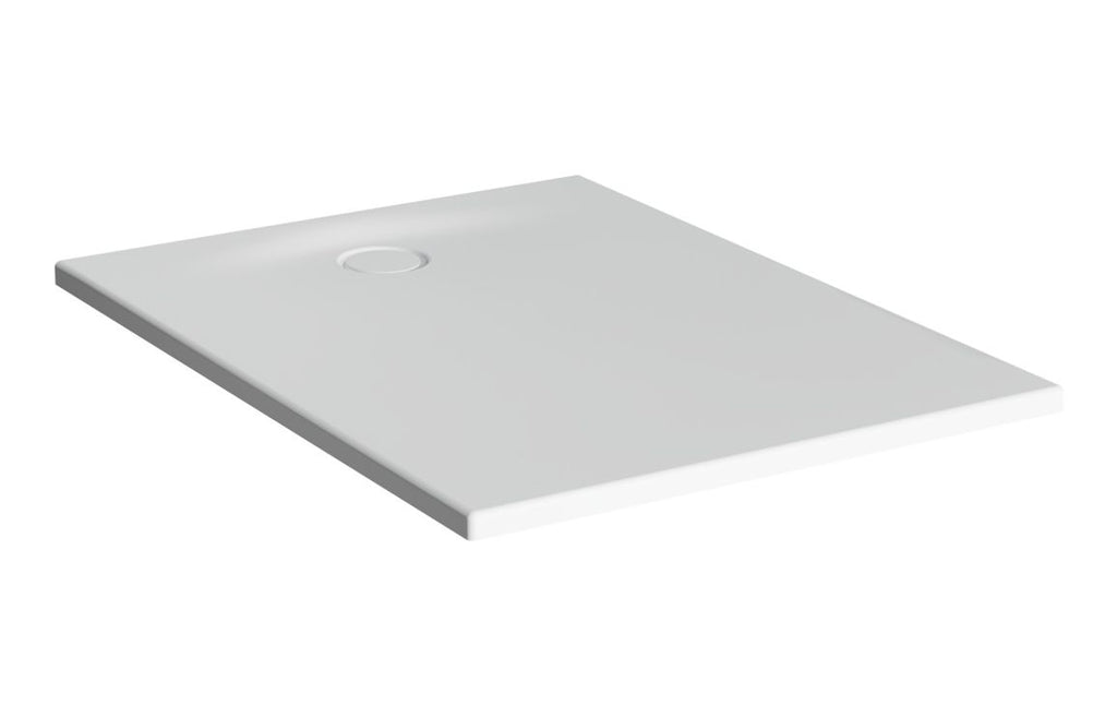 VTET1004 - VitrA Leaf 1000mm x 900mm Rectangular Tray - Matt White image
