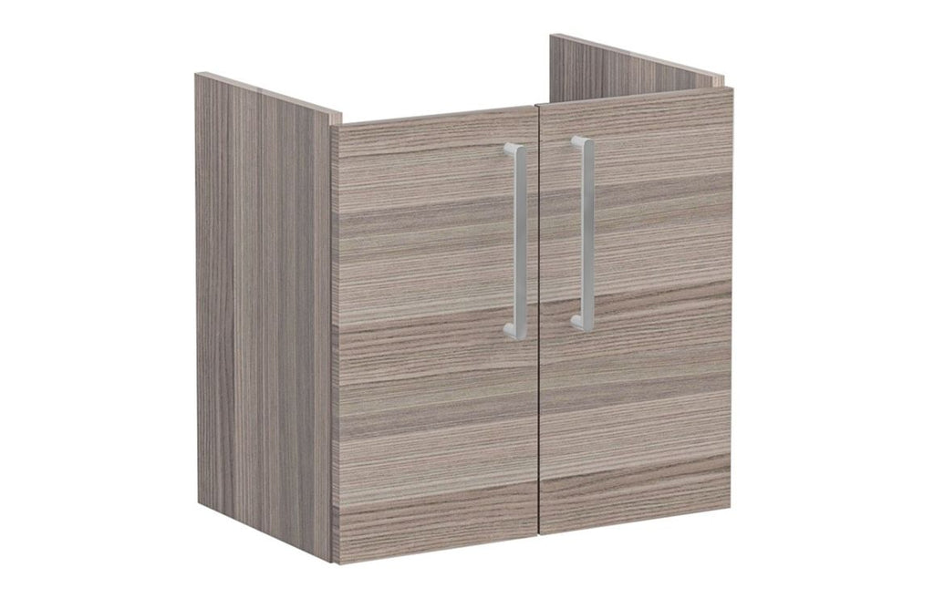 VTFT1416 - VitrA Root Flat 60cm 2 Door Wall Hung Slim Washbasin Unit - Cordoba image