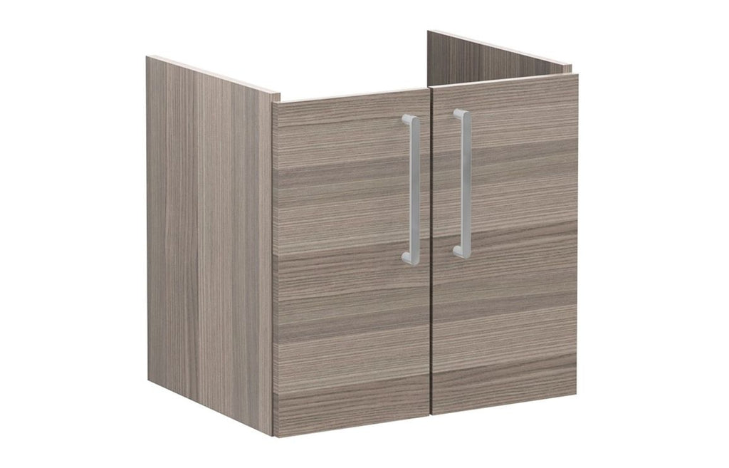 VTFT1420 - VitrA Root Flat 60cm 2 Door Wall Hung Washbasin Unit - Cordoba image
