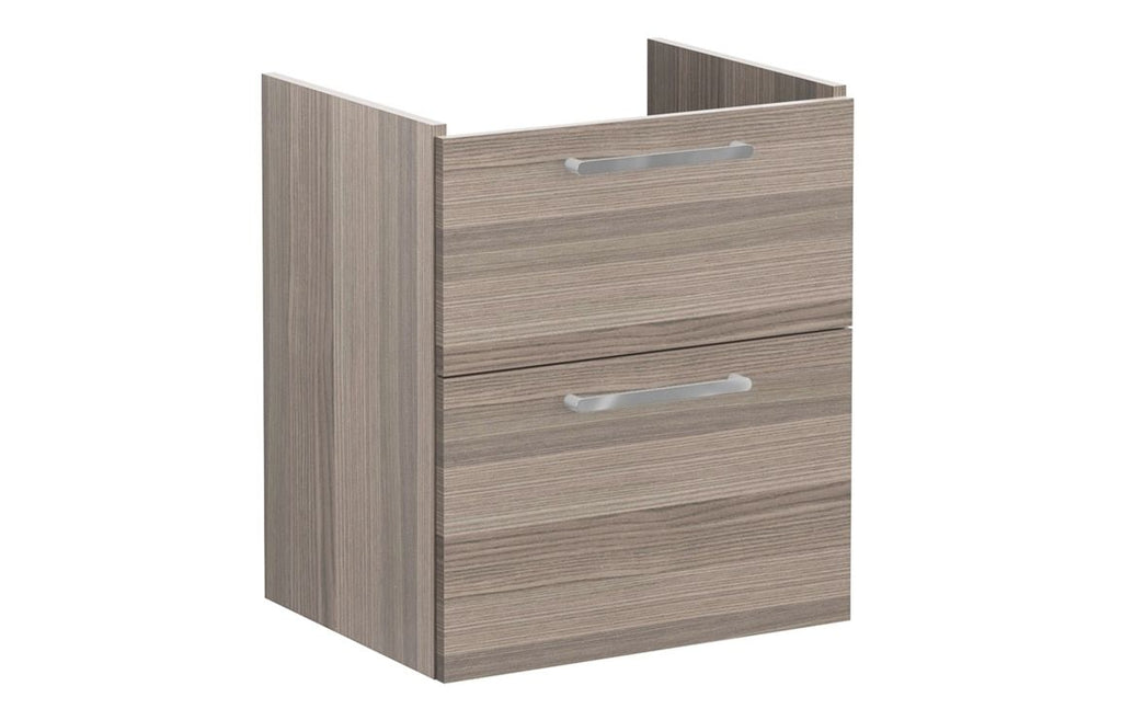 VTFT1362 - VitrA Root Flat 60cm 2 Drawer Washbasin Unit - Cordoba image