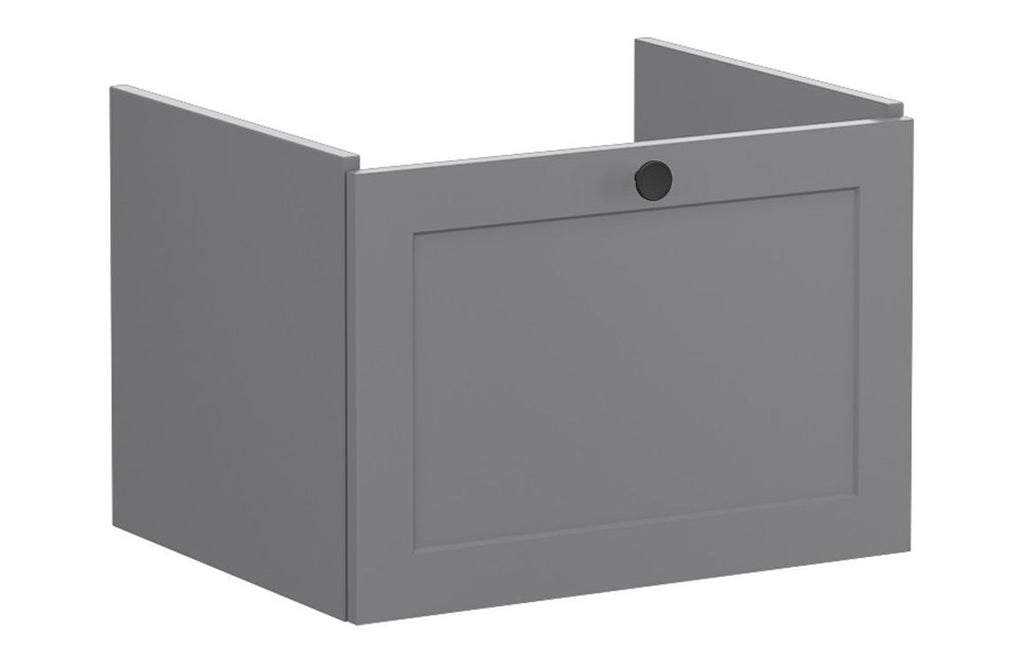 VTFT1794 - VitrA Root Classic 60cm 1 Drawer Washbasin Unit - Matt Grey image