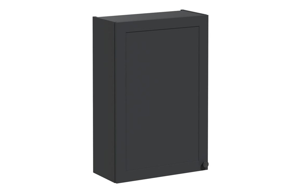 VTFT2010 - VitrA Root Classic 60cm 1 Door Upper/Wall Unit (LH Hinge) - Matt Graphite image