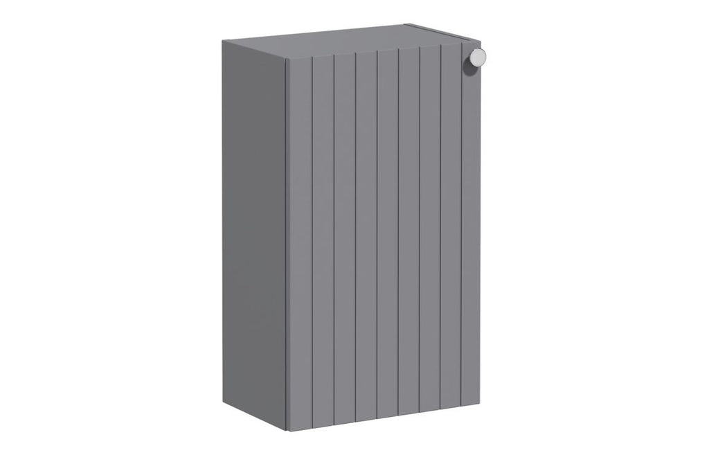 VTFT2262 - VitrA Root Groove 40cm 1 Door Slim Lower/Base Unit (LH Hinge) - Matt Grey image