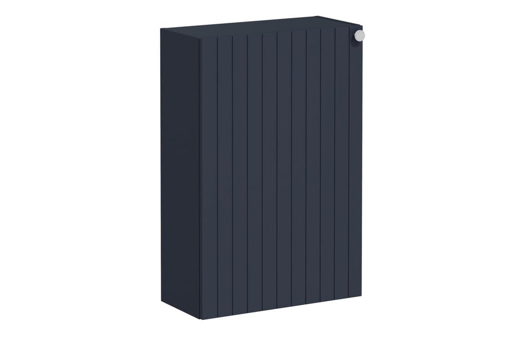 VTFT2294 - VitrA Root Groove 55cm 1 Door Slim Lower/Base Unit (LH Hinge) - Matt Dark Blue image