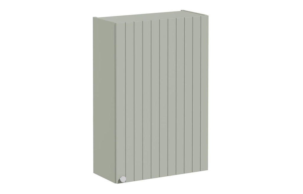 VTFT2338 - VitrA Root Groove 60cm 1 Door Upper/Wall Unit (RH Hinge) - Matt Retro Green image