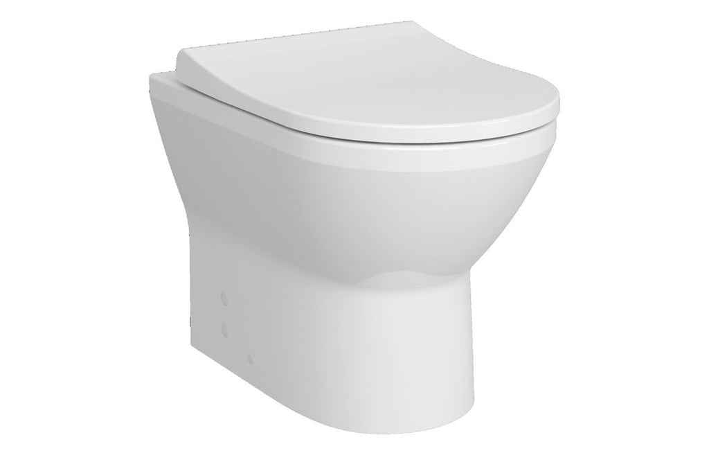 VTPP0018 - VitrA Integra Rimless Back to Wall Pan Only - White image