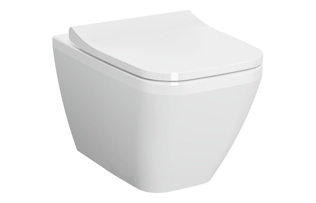 VTPP0058 - VitrA Integra Square Wall Hung Pan Only - White image