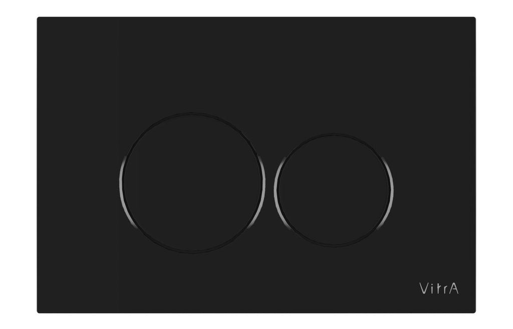 VTAC0250 - VitrA Origin ABS Flush Plate - Gloss Black image