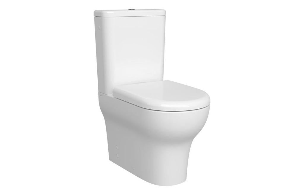 VTPP0084 - VitrA Zentrum SmoothFlush Fully Shrouded Close Coupled Pan Only - White image