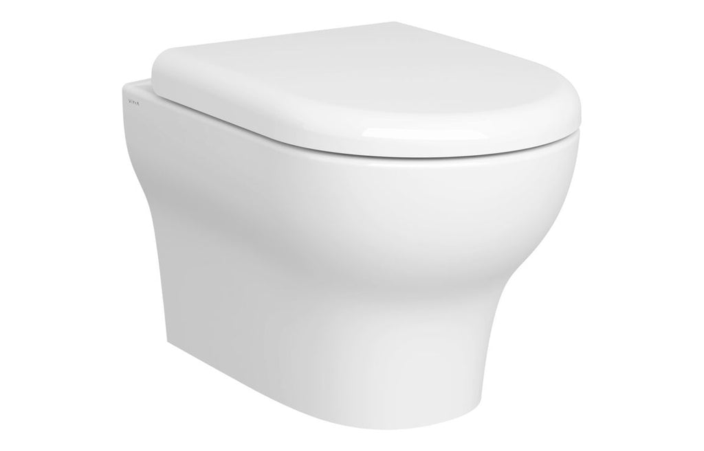 VTPP0160 - VitrA Zentrum SmoothFlush Wall Hung Pan Only (Hidden Fix) - White image