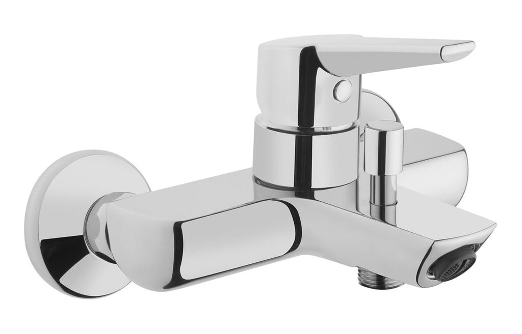 VTTB2022 - VitrA Solid S Wall Mounted Bath/Shower Mixer - Chrome image