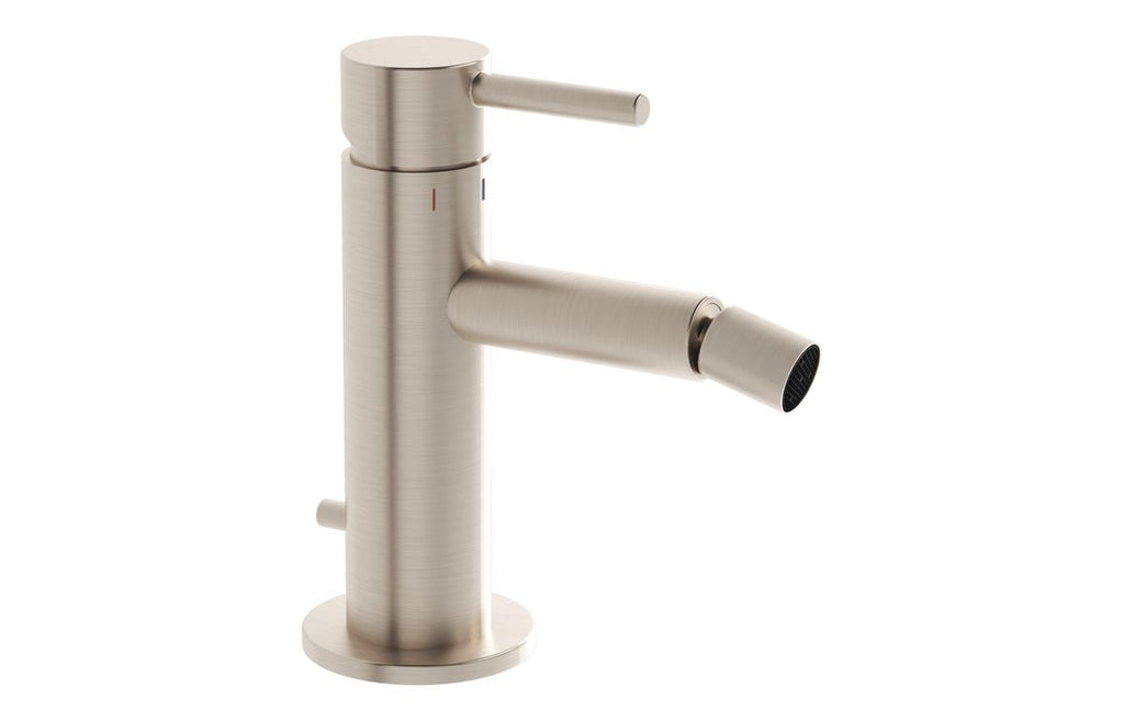 VTTS1308 - VitrA Origin Bidet Mixer - Brushed Nickel image