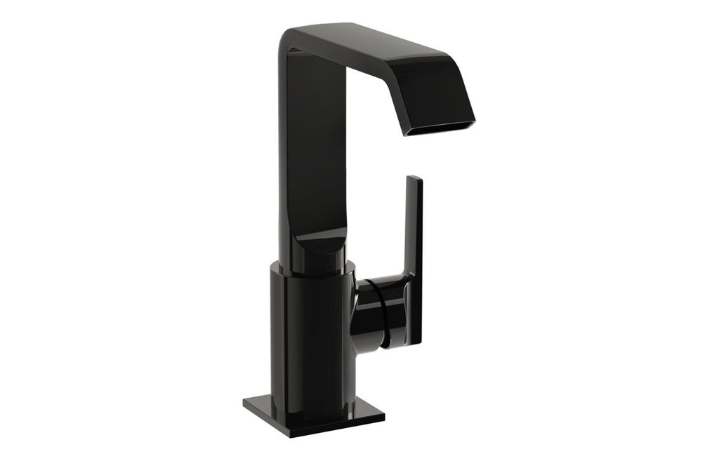 VTTS1192 - VitrA Suit Basin Mixer (Side Handle) - Gloss Black image