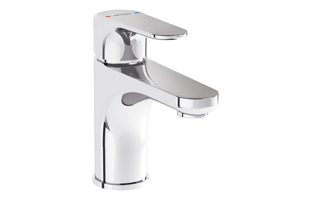 VTTS1222 - VitrA Root Round Compact Basin Mixer - Chrome image
