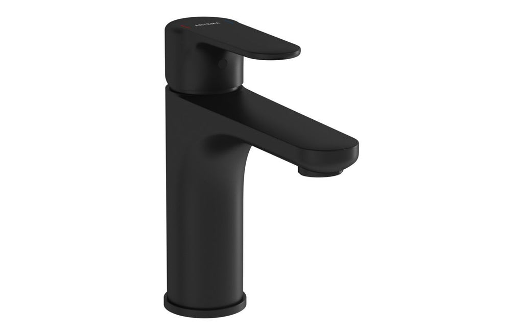 VTTS1514 - VitrA Root Round Basin Mixer - Matt Black image