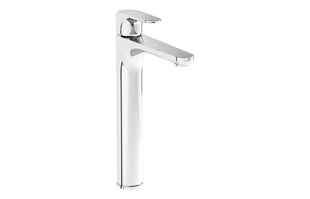 VTTS1526 - VitrA Root Round Tall Basin Mixer - Chrome image