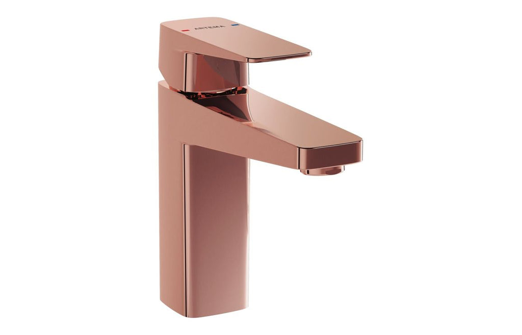 VTTS1466 - VitrA Root Square Basin Mixer - Soft Copper image