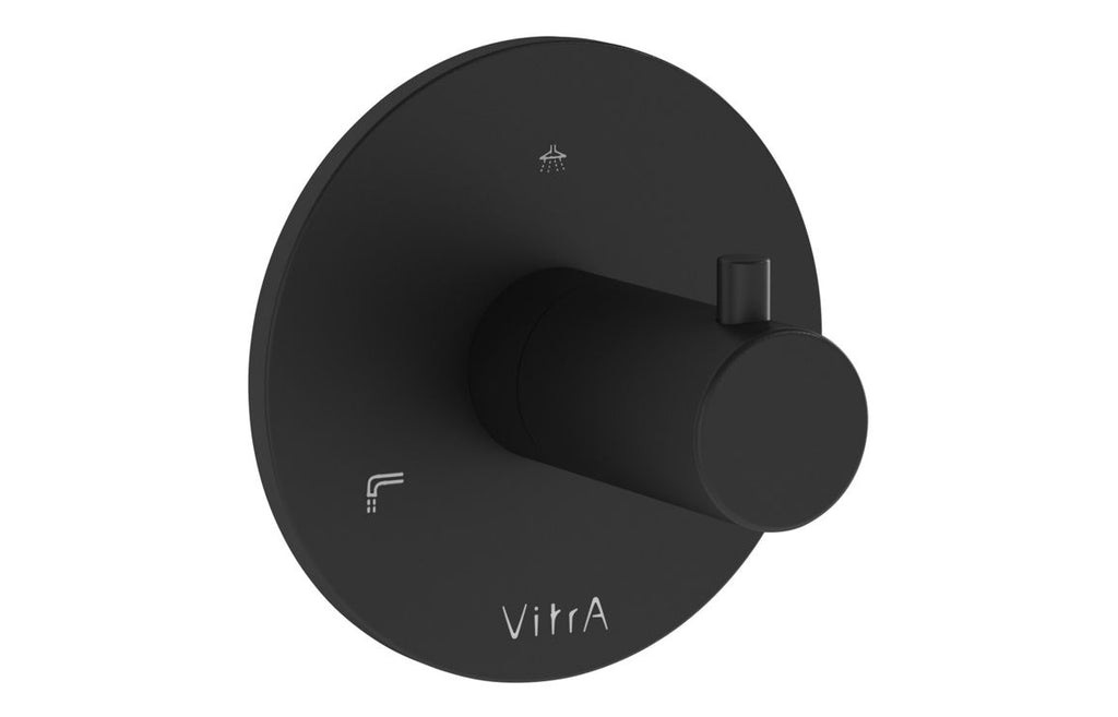 VTCM0120 - VitrA Origin Round Diverter (3-Way) - Matt Black image