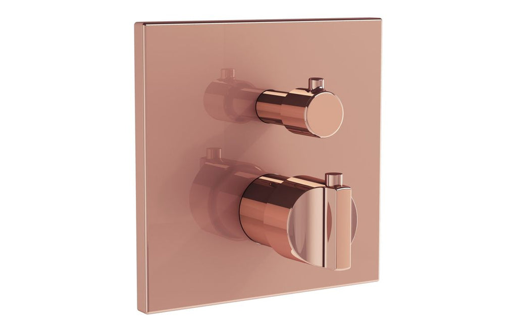 VTCM0314 - VitrA Suit Integrated Thermostatic Shower Mixer - Soft Copper image