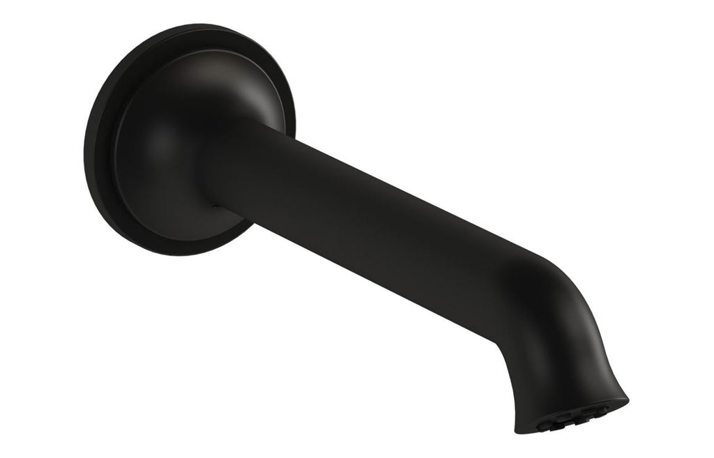 VTTB1162 - VitrA Origin Classic Wall Mounted Bath Spout - Matt Black image