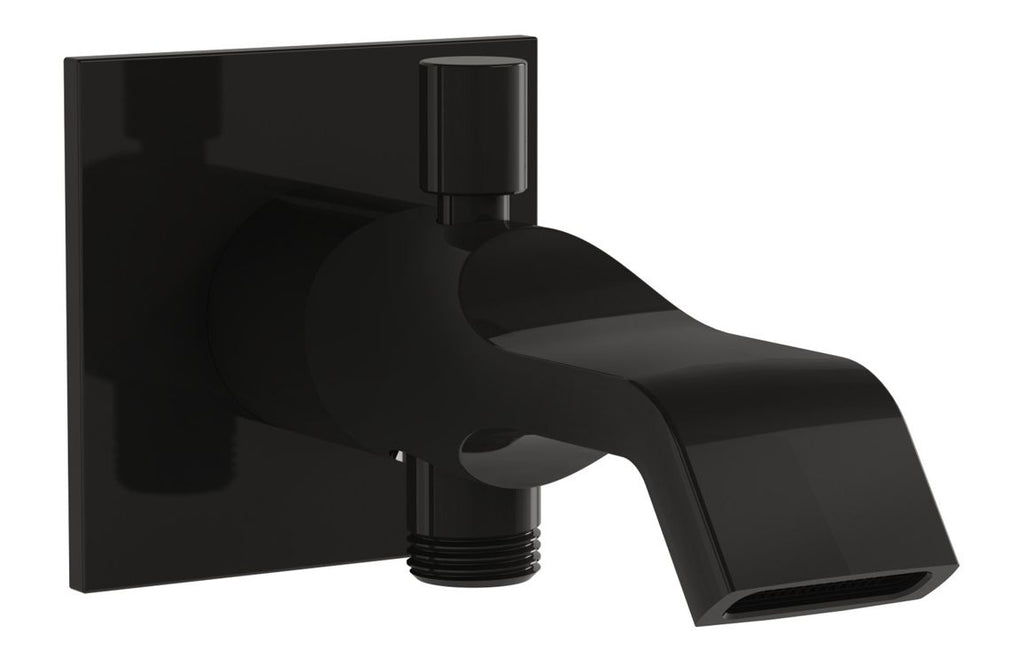 VTTB1138 - VitrA Suit Wall Mounted Bath/Shower Spout - Gloss Black image