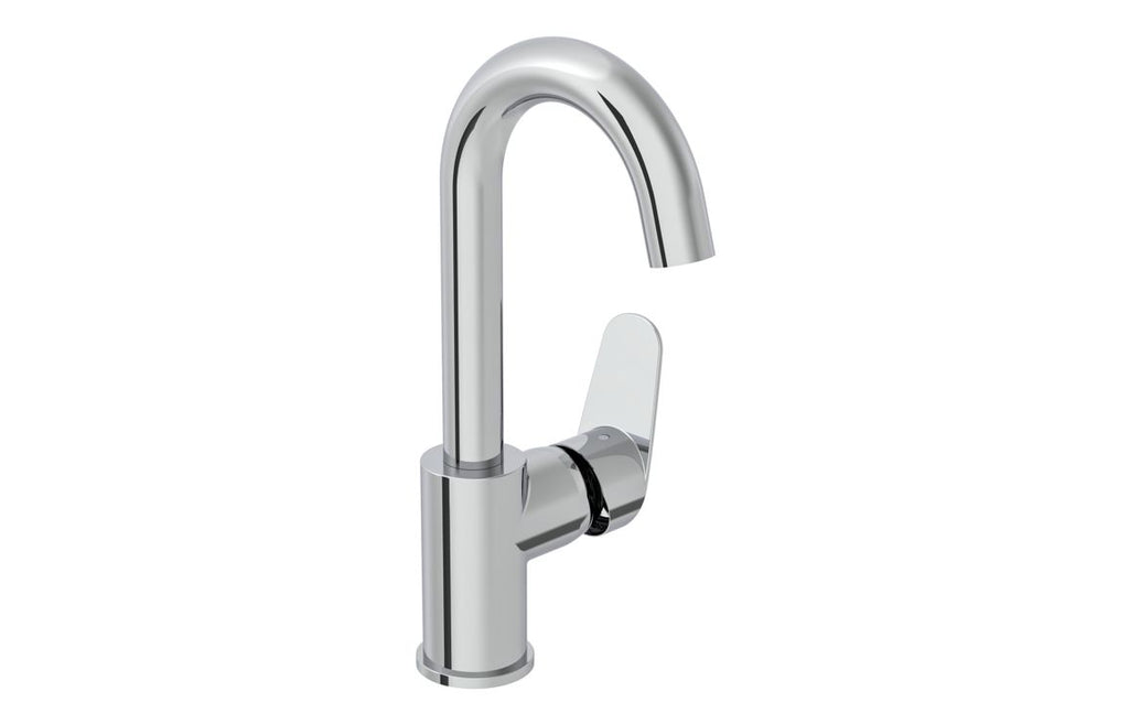 VTTS1152 - VitrA Flow Round Swivel Basin Mixer - Chrome image