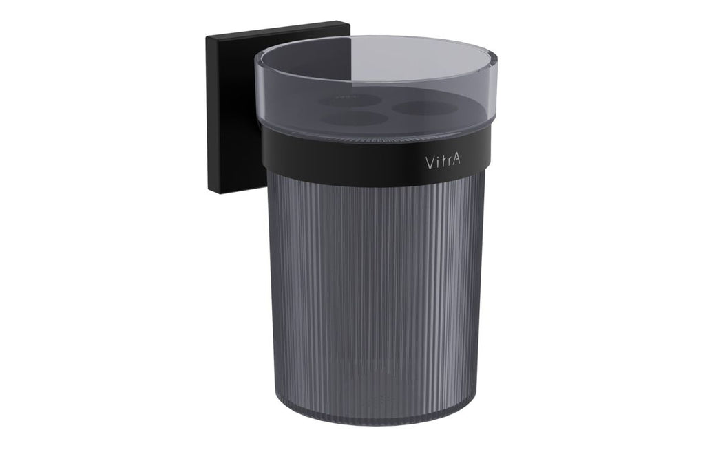 VTAC0064 - VitrA Root Toothbrush Holder - Matt Black image