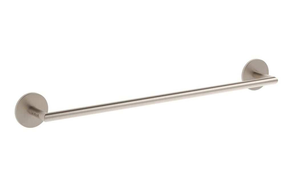 VTAC0024 - VitrA Origin 45cm Single Towel Rail - Brushed Nickel image