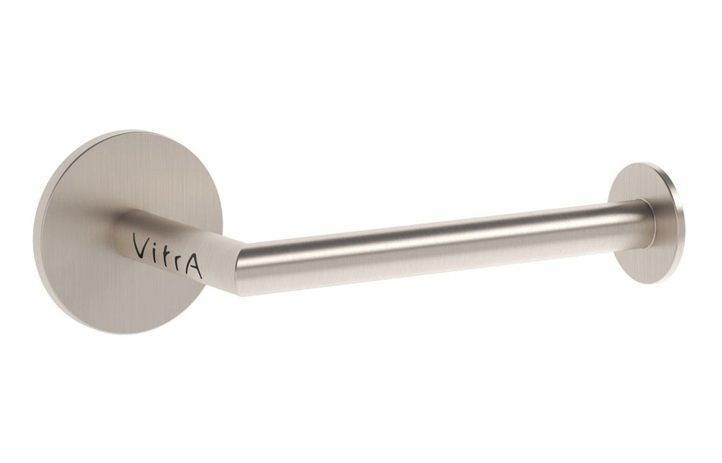 VTAC0008 - VitrA Origin Toilet Roll Holder - Brushed Nickel image