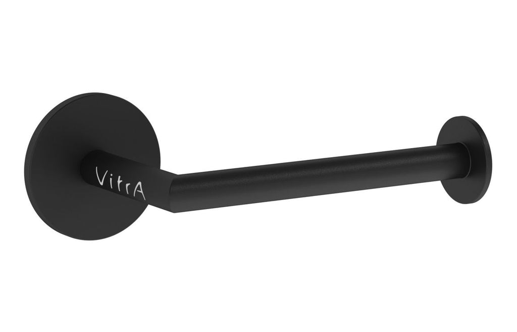 VTAC0042 - VitrA Origin Toilet Roll Holder - Matt Black image
