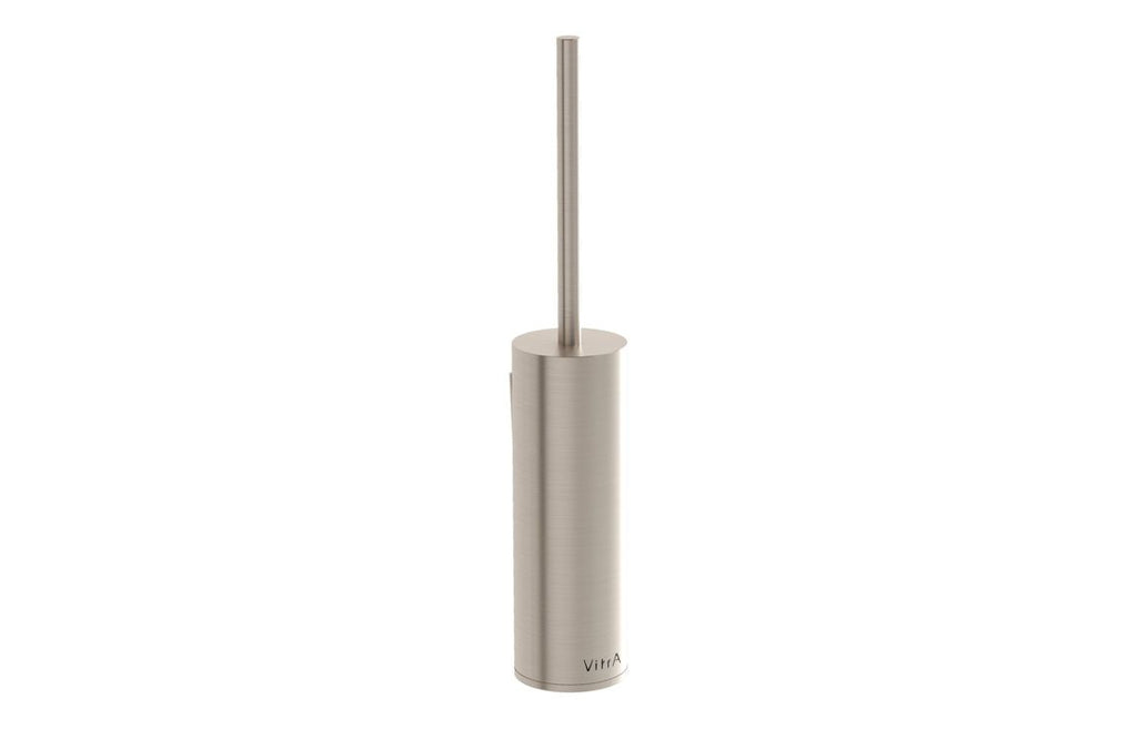 VTAC0020 - VitrA Origin Wall Mounted WC Brush Holder - Brushed Nickel image