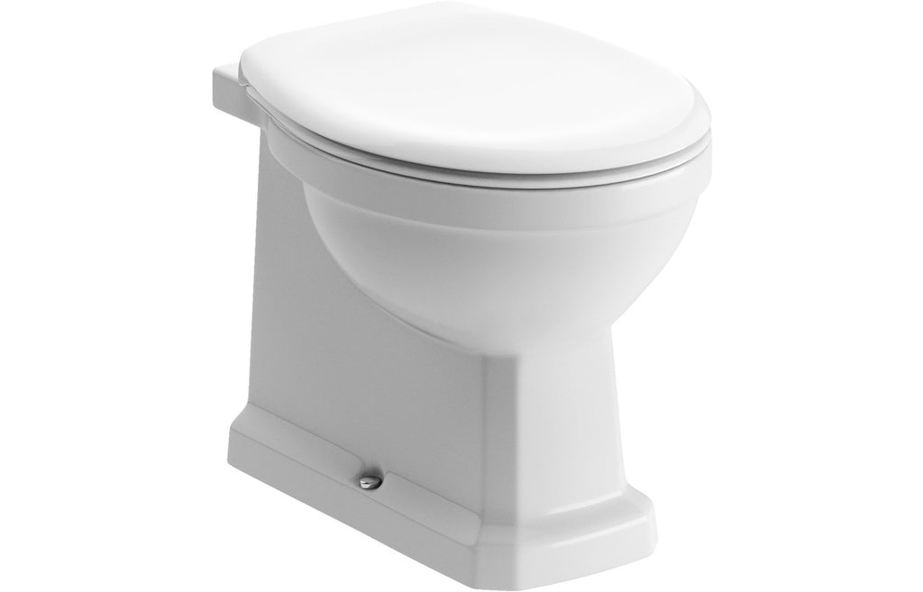 HOTT1902 - Tradition Back To Wall WC & Soft Close Seat image
