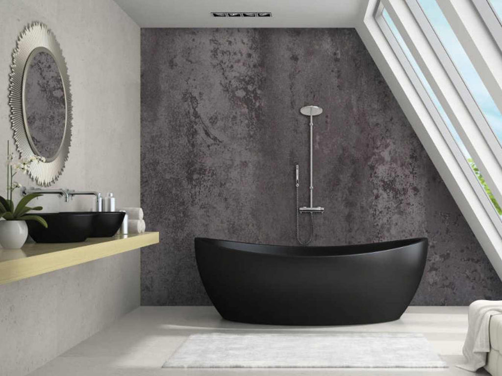 4010010170 - Neptune 250mm x 2600mm PVC Wall Panel - Retro Metalic (Pack of 4) image