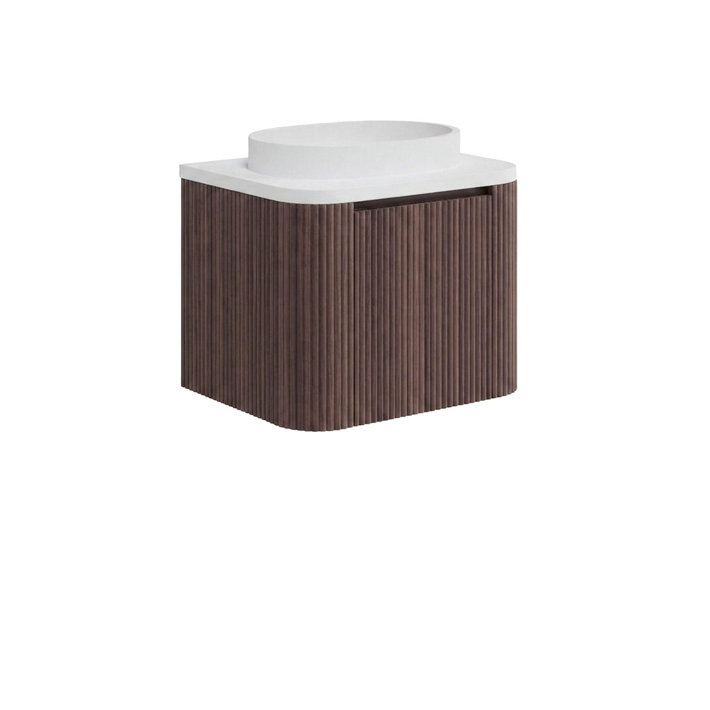 FR-2447 - Forge Collection Insignia 600 Vanity Unit - Walnut (Unit Only) image