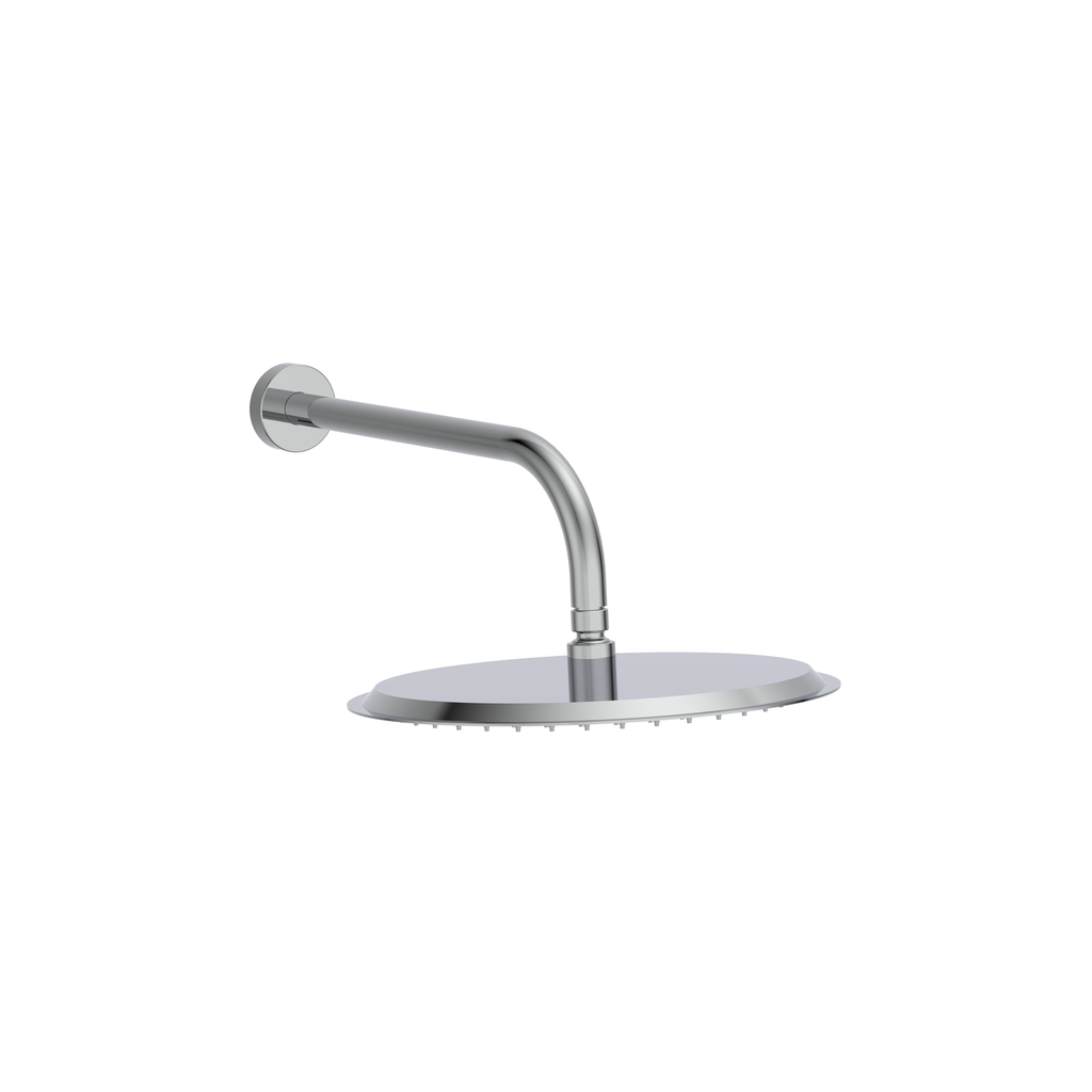 FR-2484 - Forge Collection Shower Head & Arm Round Chrome 300mm image