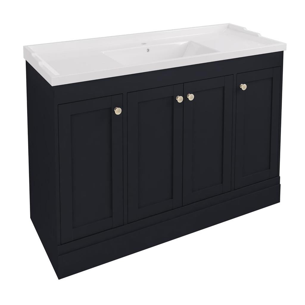 36.2046-Hardwick Straight 1200mm single bowl Floorstanding Vanity Unit image