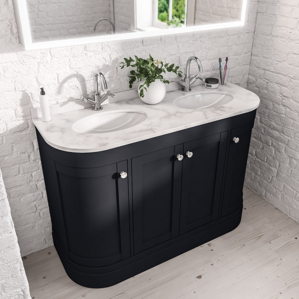 36.4012-Hardwick Traditional double bowl Vanity Unit image
