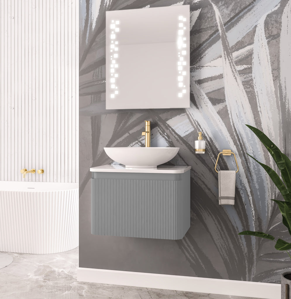 37.1034-Belice fluted 60 Wall Hung Unit image