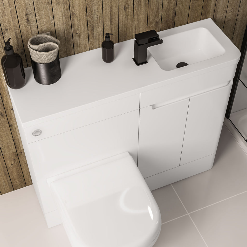 37.2095-Arda 120cm Polymarble Basin Top RH image