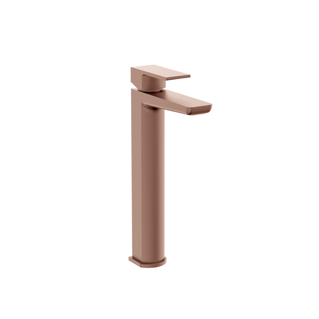 FR-2546 - Forge Collection Pure High Riser Basin Mono Mixer Brushed Bronze image