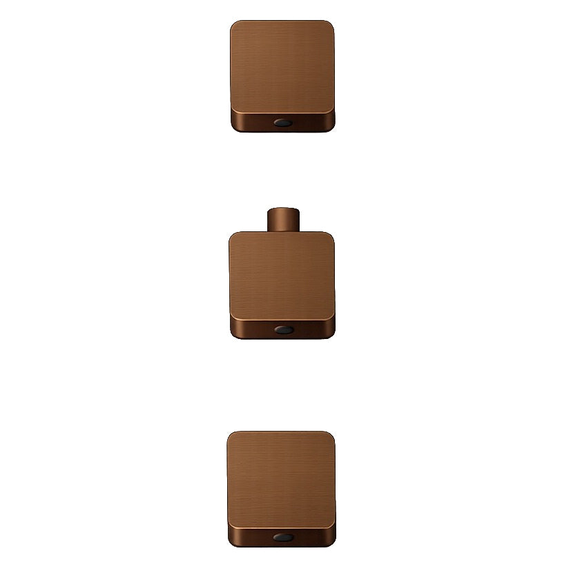 FR-2511 - Forge Collection Soft Square Handle 2 Flow +1 Thermo - Brushed Bronze image