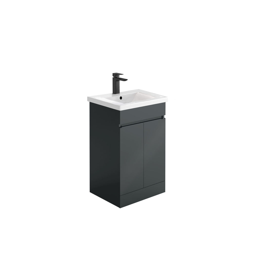 FR-1443 - Forge Collection Vallerio 500 Unit Handleless Anthracite (Unit Only) image