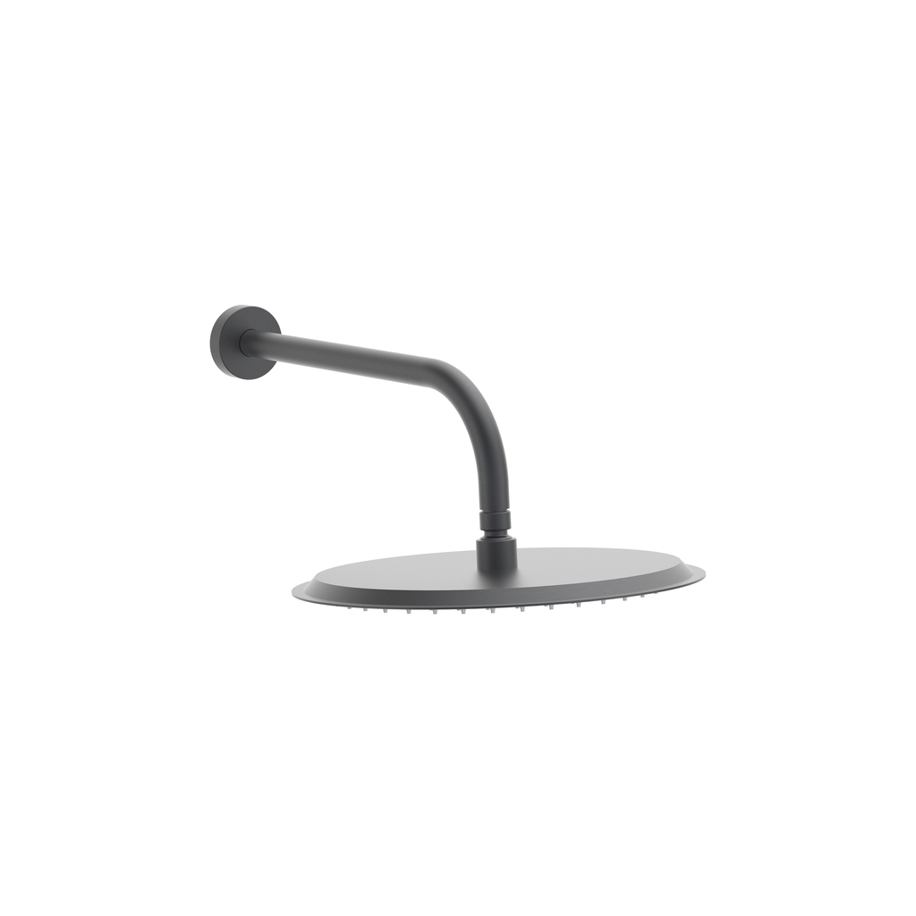 FR-2488 - Forge Collection Shower Head & Arm Round Gunmetal 300mm image