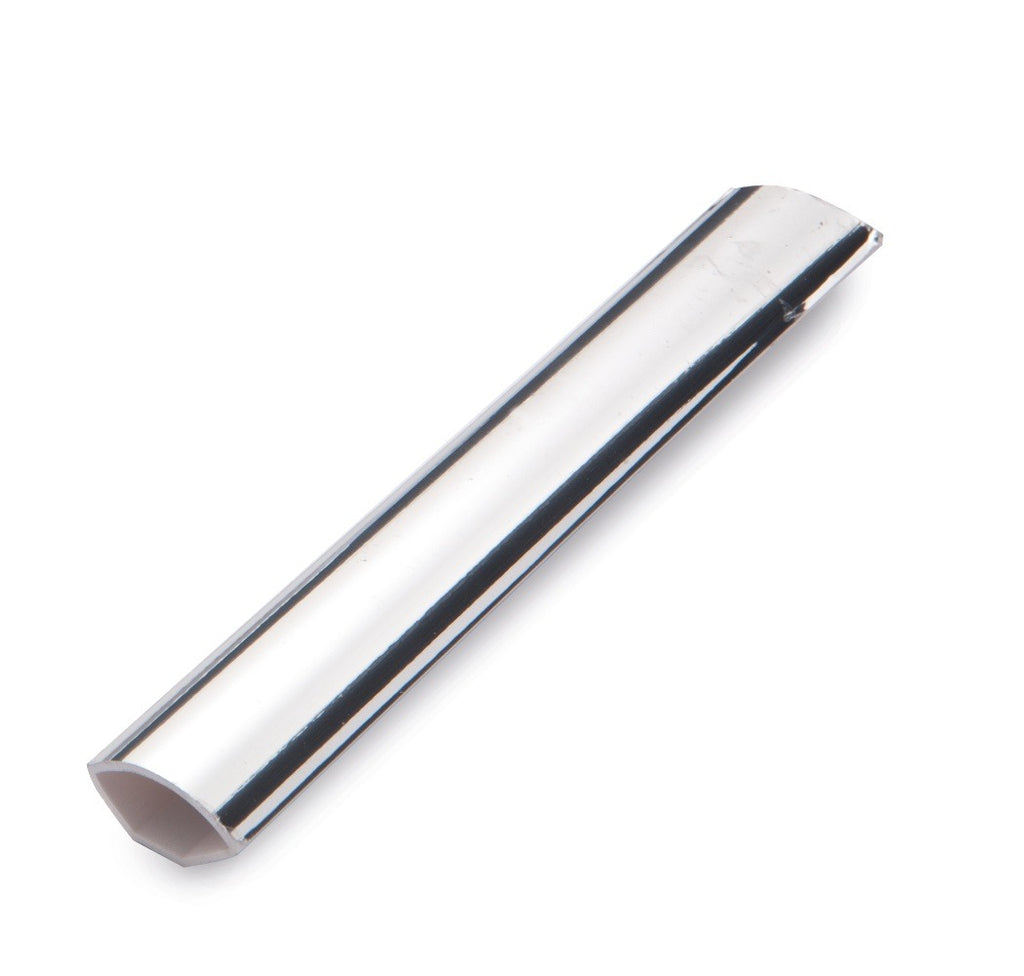 4010060475 - Neptune 2700mm x 17mm x 10mm PVC Trim (Suits All Panels) - Quadrant - Chrome image