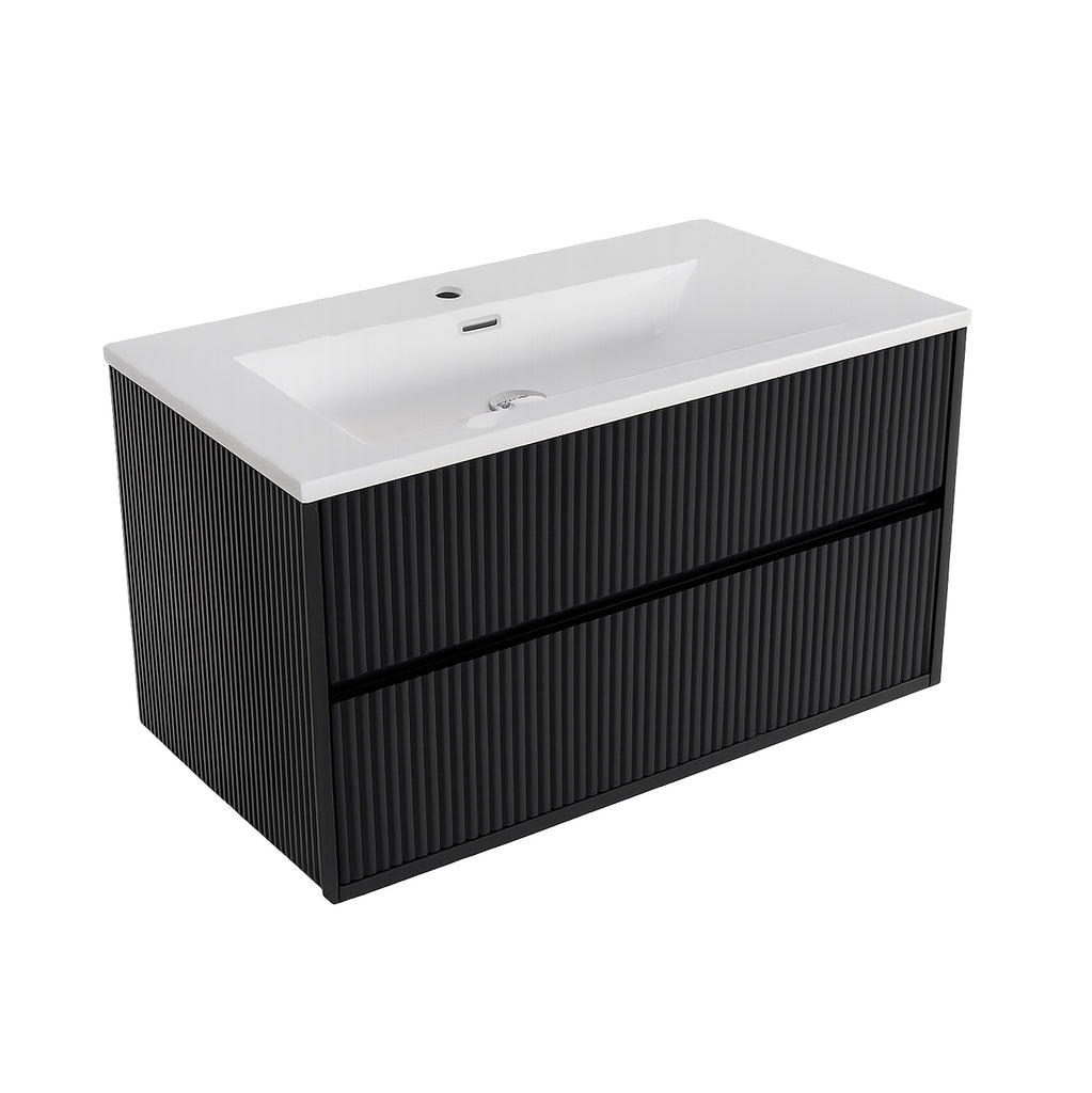 FR-2454 - Forge Collection Insignia 800 Square Vanity - Black (Unit Only) image