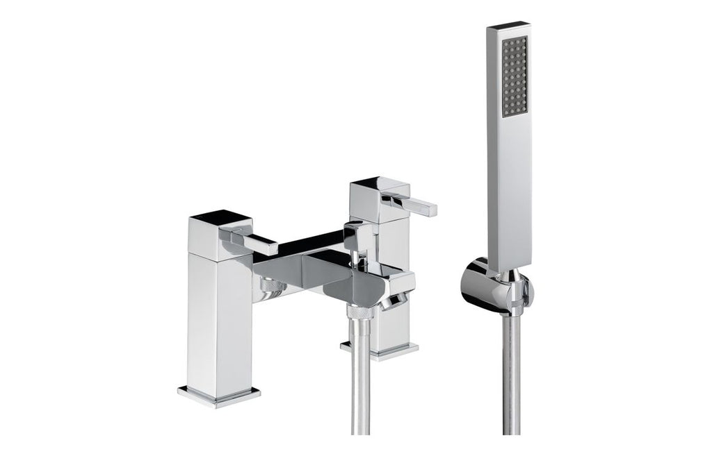 AB1284 - Abode Zeal Deck Mounted Bath Shower Mixer with Shower Handset - Chrome image
