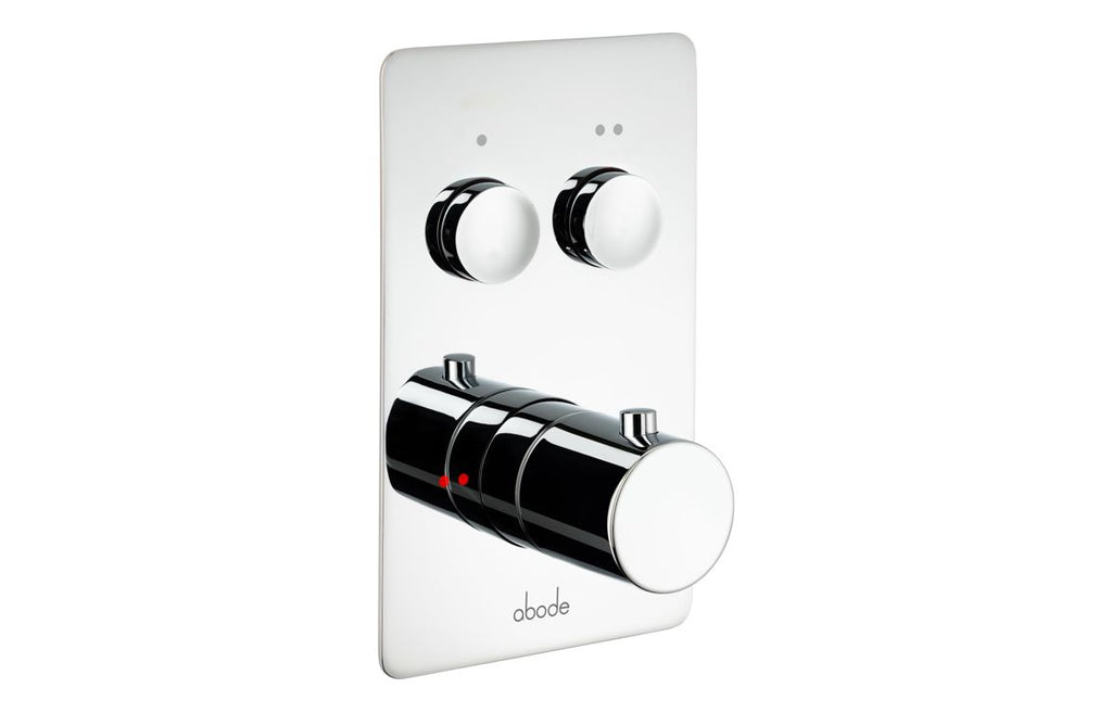 AB4600 - Abode Uno Concealed Push Button Shower (2 Exit) - Chrome image