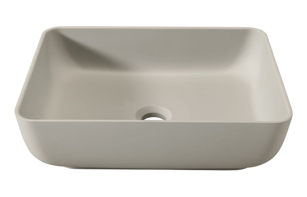 ABB1008 - Abode Cava 450x350mm Tablet Basin - Pebble Grey image