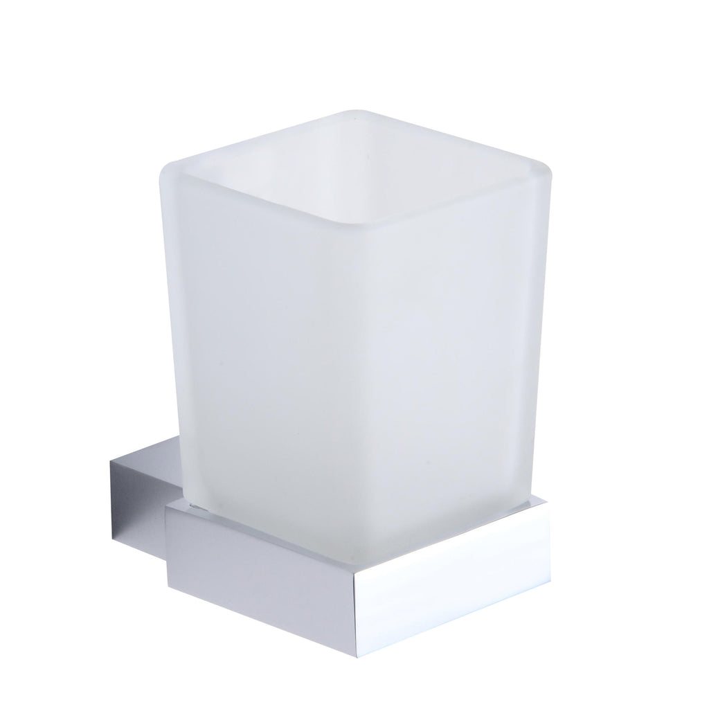 FR-234 - Forge Collection Wall Mounted Tumbler Holder - Chrome image
