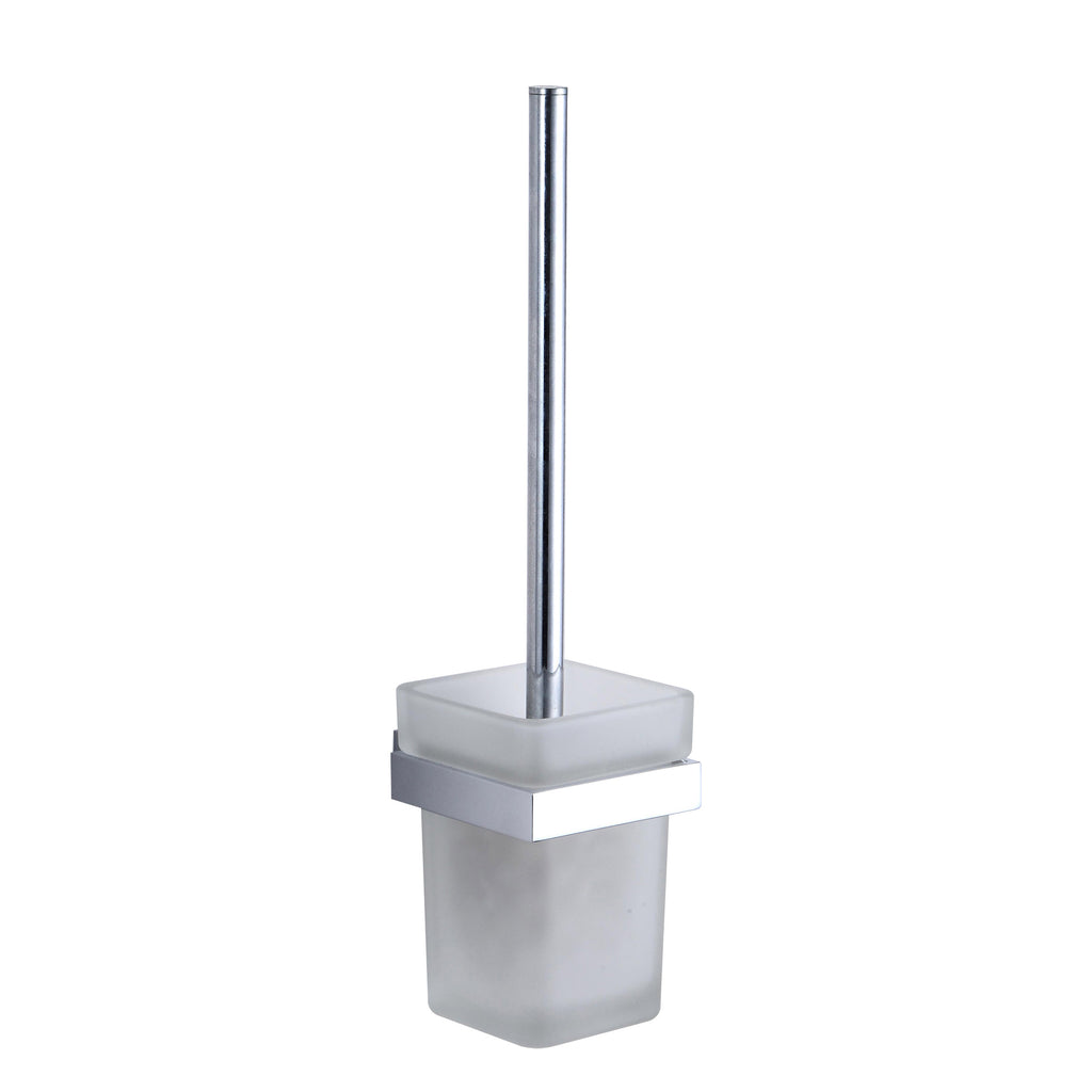 FR-242 - Forge Collection Wall Mounted Toilet Brush Set - Chrome image